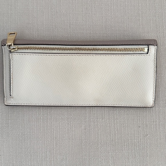 Coach Taupe and Ivory Women's Wallet - Picture 3 of 4